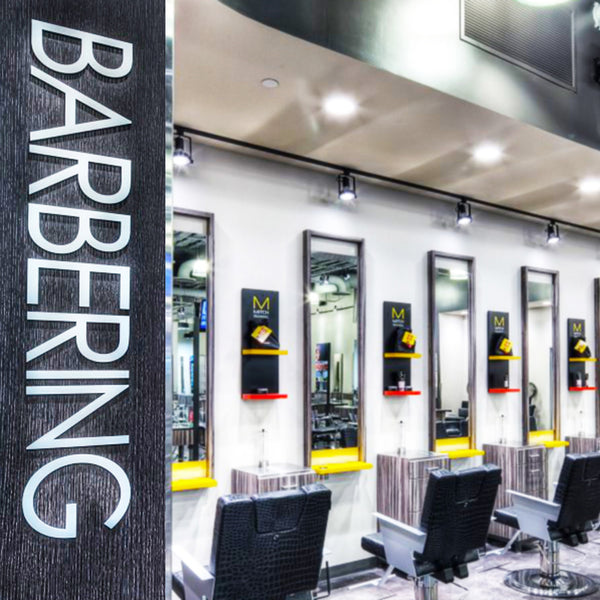 KEY AREA SIGNS - BARBERING