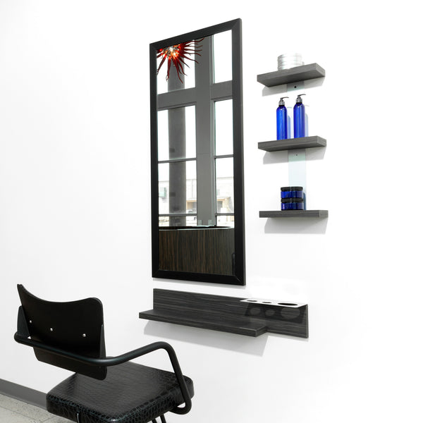 Showcase, promote and sell salon product from your stylist stations. Use one or more to create your own merchandising and display areas.