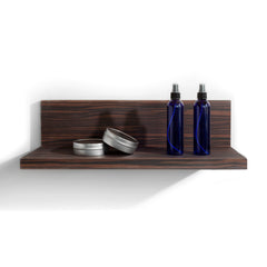 Shelf extension for your retail and merchandising areas of your salon.  Shown in Jurassic Ebony.
